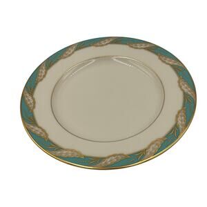 Lenox Vintage Bellevue Sea Green  8 1/4" Salad Plate